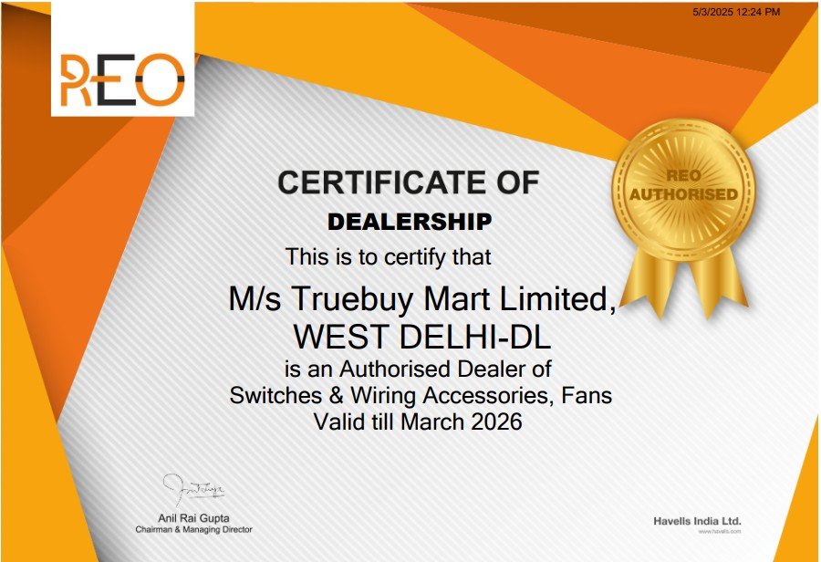 Certificate REO