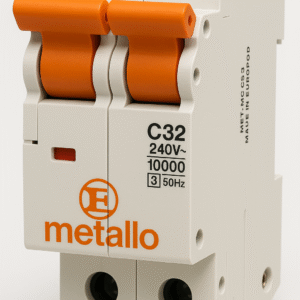 METALLO MCB  DP 20 AMP