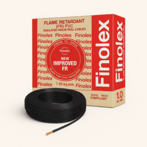 FINOLEX FRLS WIRE 180MTR 1.0MM (BLACK)
