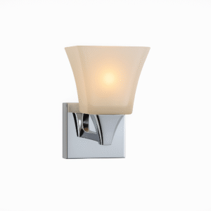 JAQUAR 1 LT FROSTED GLASS WITH CHROME FINISHING (DWL-CHR-MB160275211A)