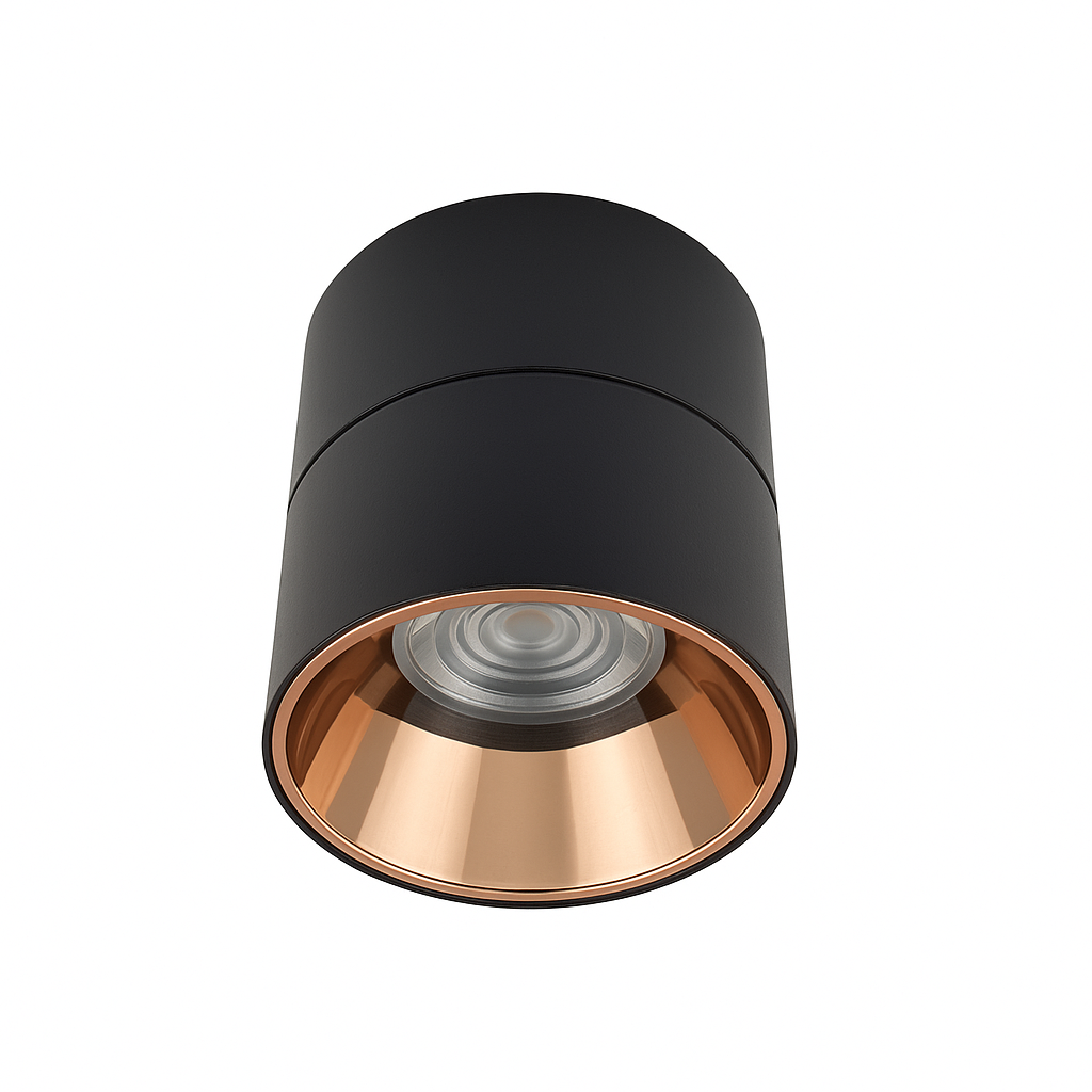 JAQUAR OTC ERIS SURFACE ROUND 10W COB DOWNLIGHT (HCO-BLK-LERSBRGR10SC)