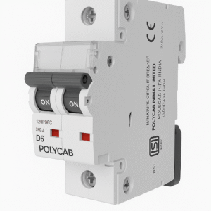 POLYCAB MCB 63A DP 10KA (GMM202P008)