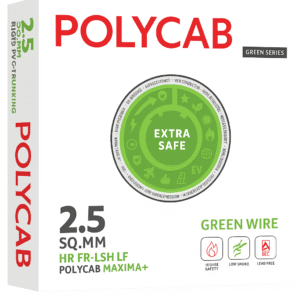 POLYCAB MAXIMA+ 90 MTR 2.50 MM (BLACK)