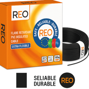 REO SC 1.0 SQMM FX BLACK 90M