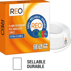 REO SC 1.0 SQMM FX WHITE 90M