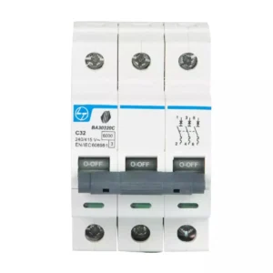 L&T BA30320C 32A TP 6KA TYPE C MCB